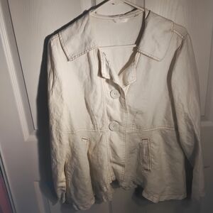 Elegant Cream Trench Coat for Women